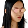 0dl1004 Oval sunglasses