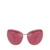 0dl1007 Wraparound shape sunglasses