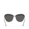 0dl1007 Wraparound shape sunglasses
