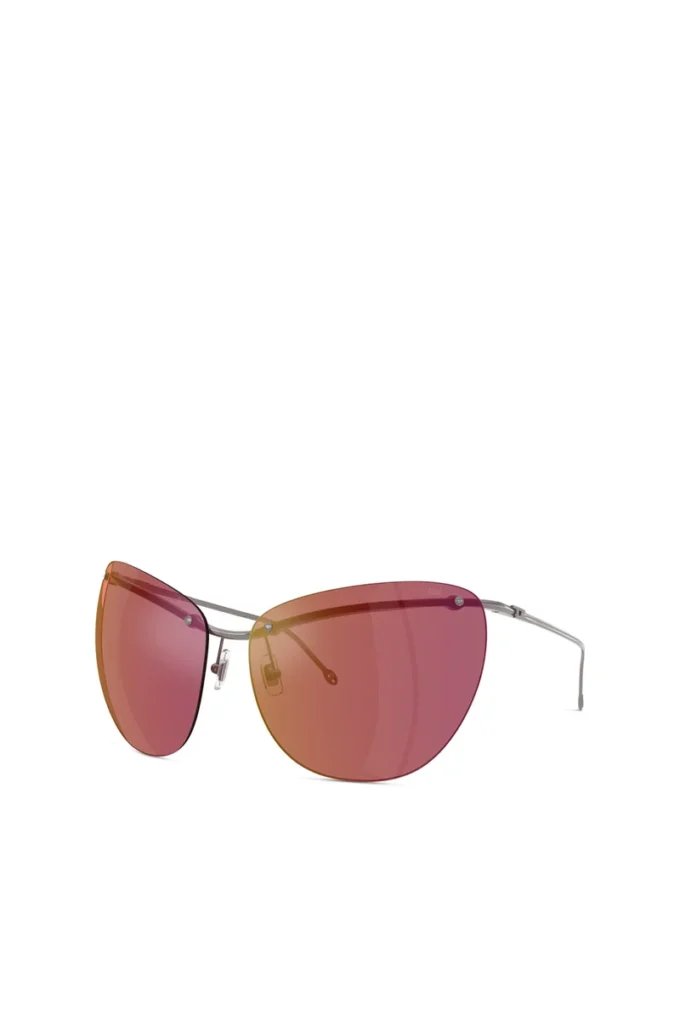 0dl1007 Wraparound shape sunglasses