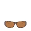 0dl3001 size 61 Wraparound style sunglasses