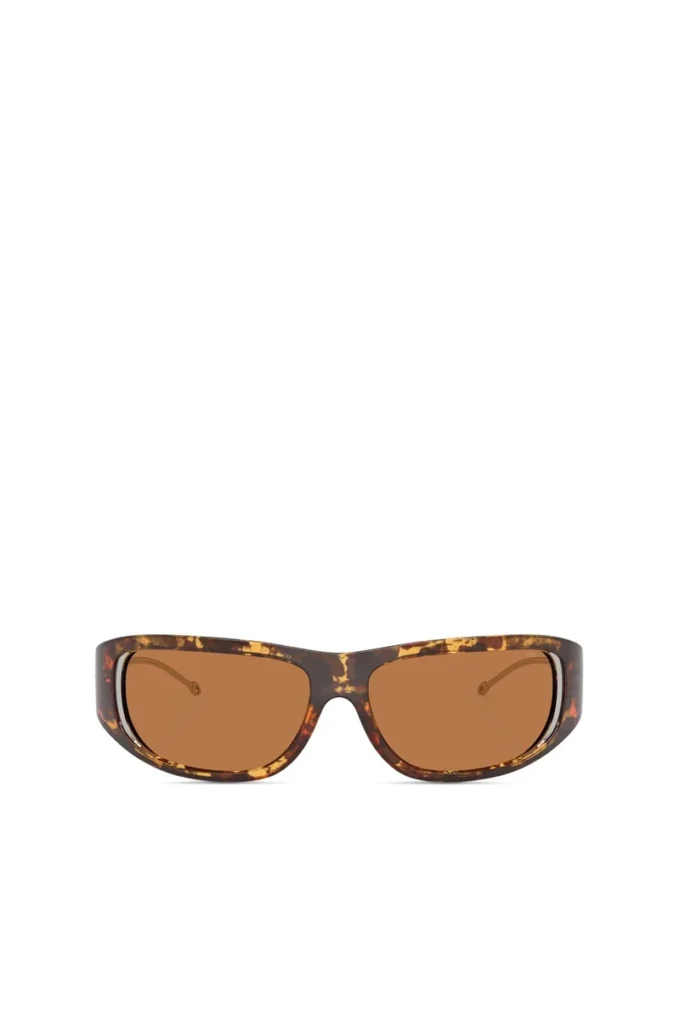 0dl3001 size 61 Wraparound style sunglasses