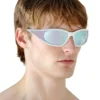 0dl3002 Rectangular sunglasses in acetate