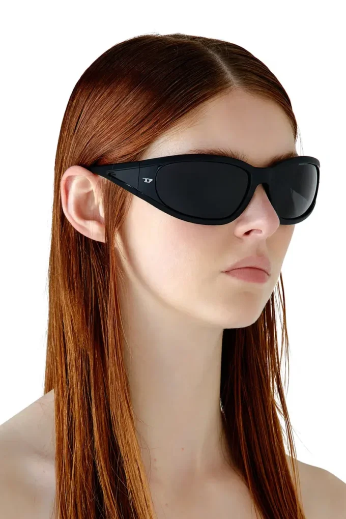 0dl3002 Rectangular sunglasses in acetate