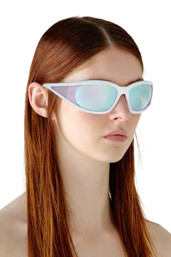 0dl3002 Rectangular sunglasses in acetate