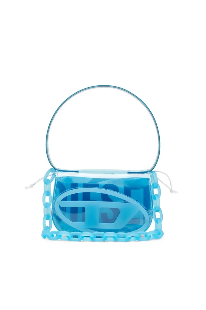 1dr 1DR-Iconic shoulder bag in transparent TPU