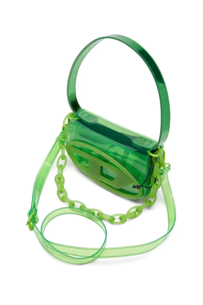 1dr 1DR-Iconic shoulder bag in transparent TPU