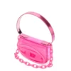 1dr 1DR-Iconic shoulder bag in transparent TPU