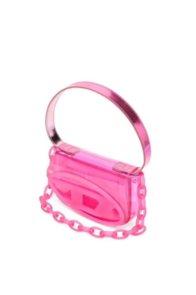 1dr 1DR-Iconic shoulder bag in transparent TPU