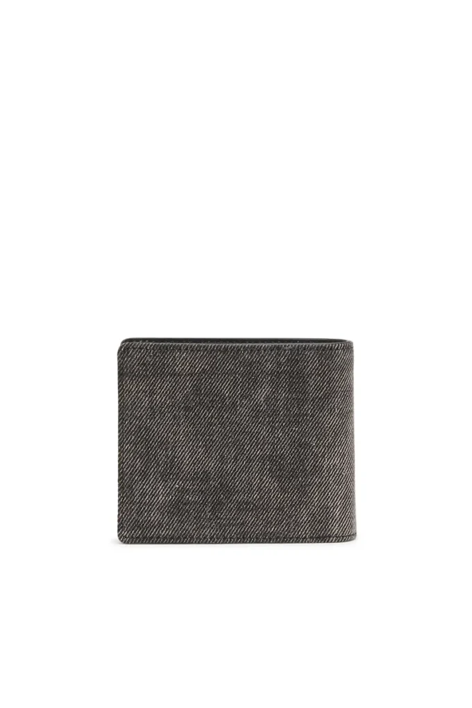 1dr bi fold coin s 3d Wallet in washed denim 1dr bi fold coin s 3d Wallet in washed denim