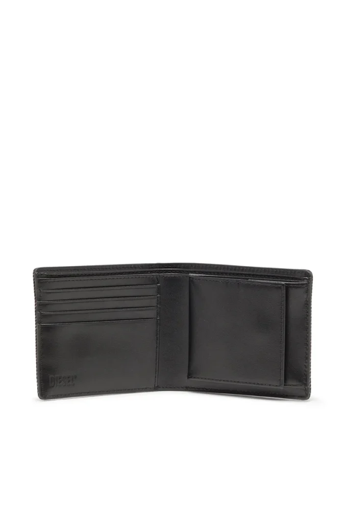 1dr bi fold coin s 3d Wallet in washed denim 1dr bi fold coin s 3d Wallet in washed denim