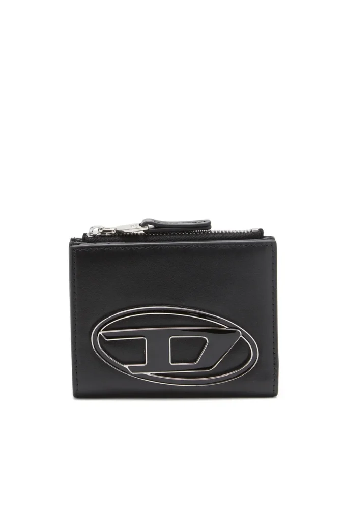 1dr bi-fold zip ii Small leather wallet with logo plaque 1dr bi-fold zip ii Small leather wallet with logo plaque
