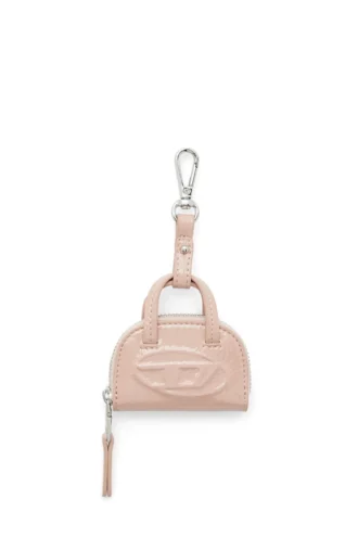 1dr dome charms Bag charm in glossy, crinkled naplak