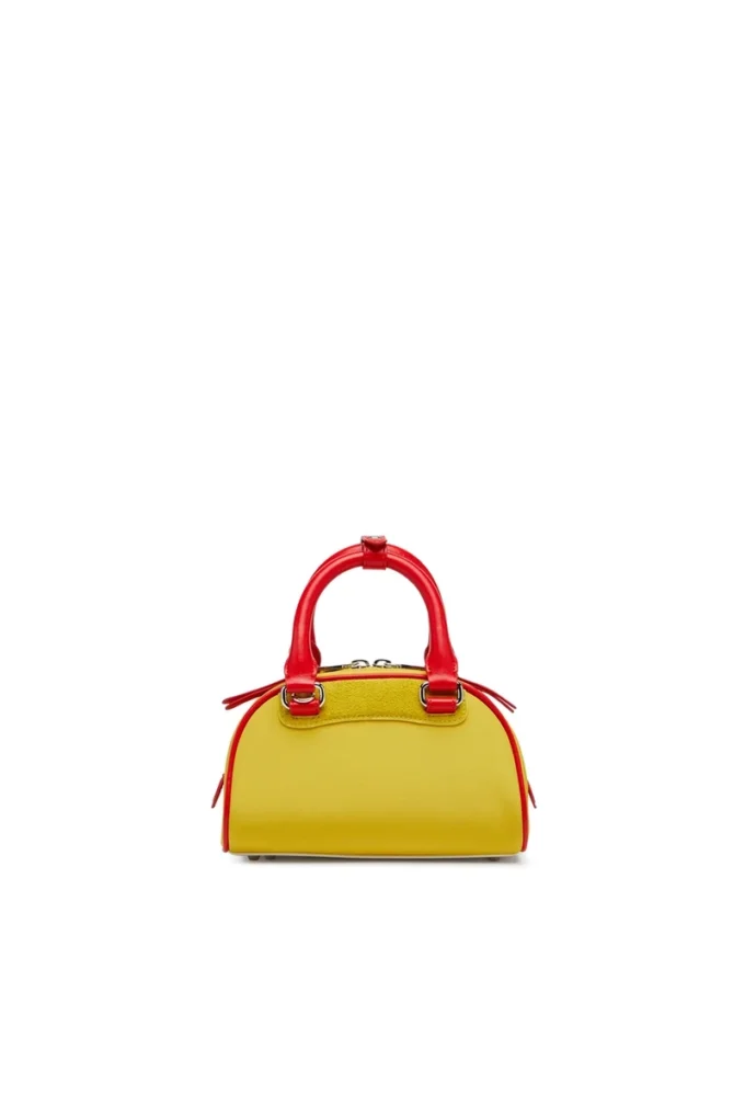 1dr dome crossbody 1DR Dome-Colour-block mini bowling bag 1dr dome crossbody 1DR Dome-Colour-block mini bowling bag