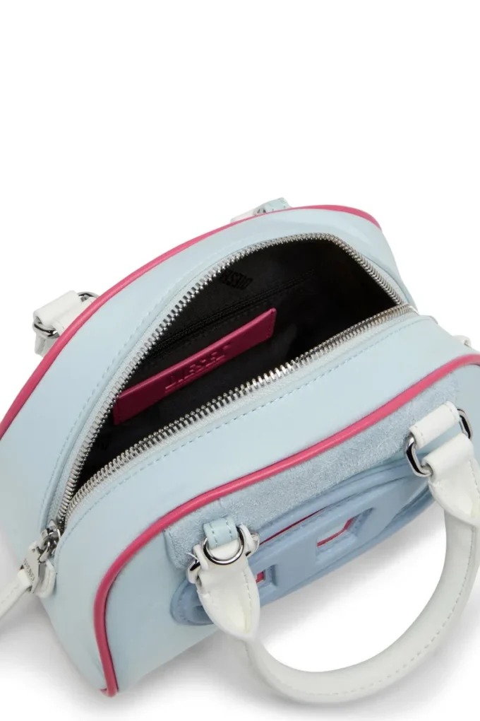 1dr dome crossbody 1DR Dome-Colour-block mini bowling bag 1dr dome crossbody 1DR Dome-Colour-block mini bowling bag