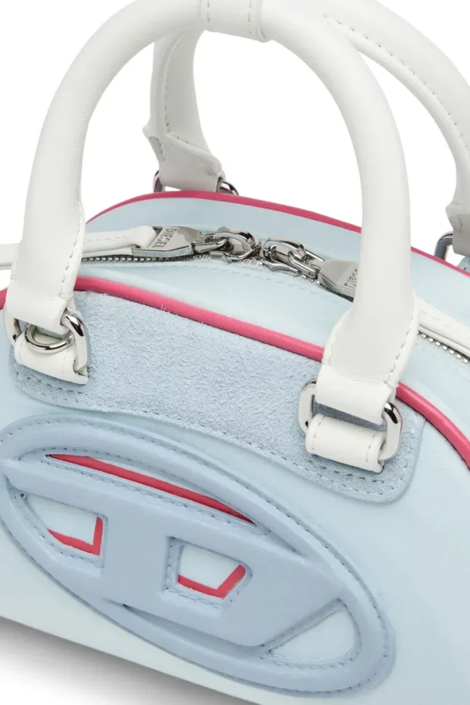 1dr dome crossbody 1DR Dome-Colour-block mini bowling bag 1dr dome crossbody 1DR Dome-Colour-block mini bowling bag
