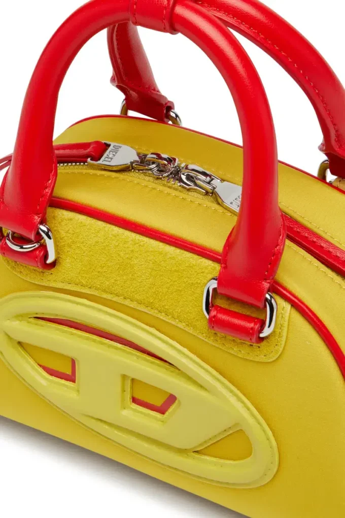 1dr dome crossbody 1DR Dome-Colour-block mini bowling bag 1dr dome crossbody 1DR Dome-Colour-block mini bowling bag