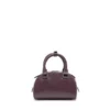 1dr dome crossbody 1DR Dome-Mini bowling bag in burgundy leather 1dr dome crossbody 1DR Dome-Mini bowling bag in burgundy leather