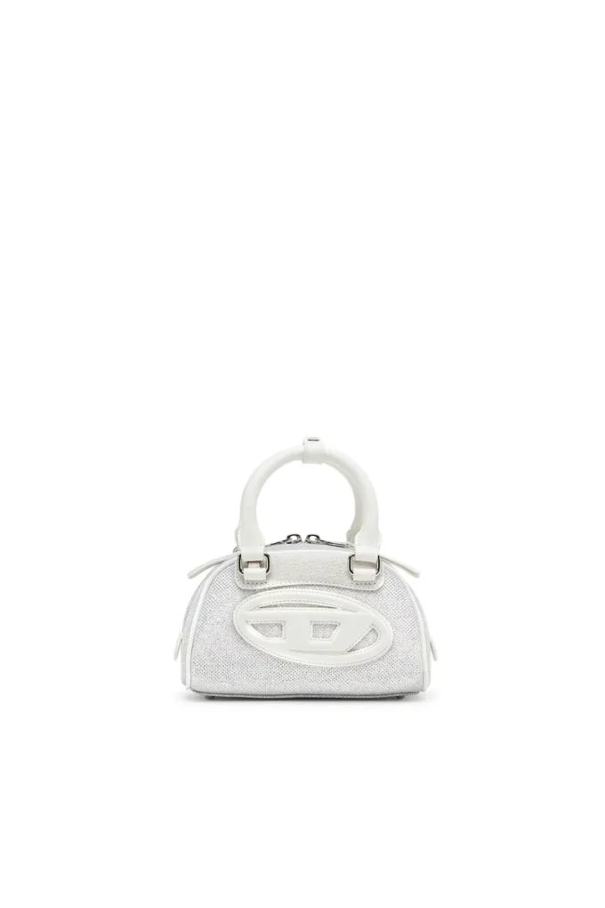 1dr dome crossbody 1DR Dome-Mini bowling bag in lurex fabric 1dr dome crossbody 1DR Dome-Mini bowling bag in lurex fabric