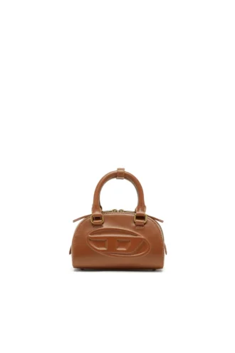 1dr dome crossbody 1DR Dome-Mini bowling bag in pull-up leather