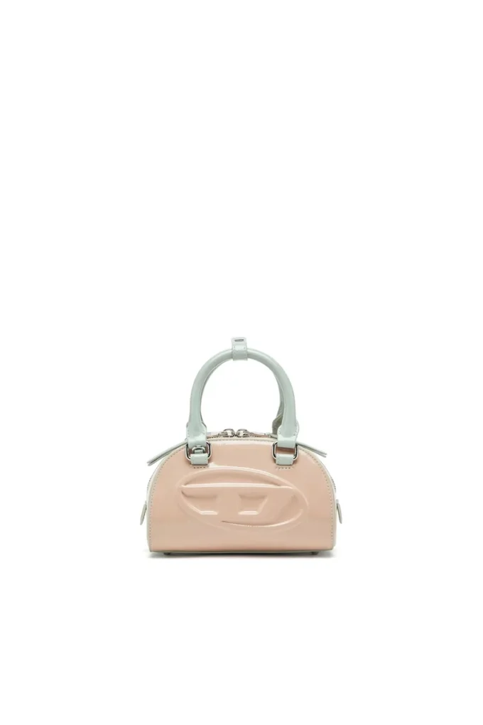 1dr dome crossbody 1DR Dome-Mini bowling bag with naplak effect 1dr dome crossbody 1DR Dome-Mini bowling bag with naplak effect