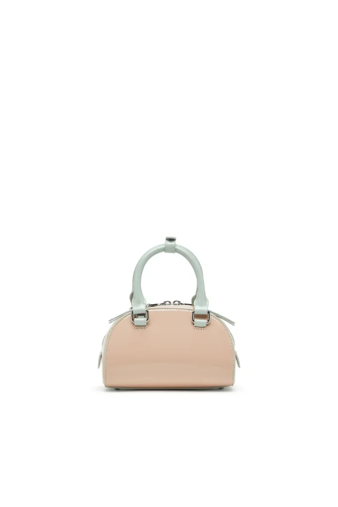 1dr dome crossbody 1DR Dome-Mini bowling bag with naplak effect 1dr dome crossbody 1DR Dome-Mini bowling bag with naplak effect