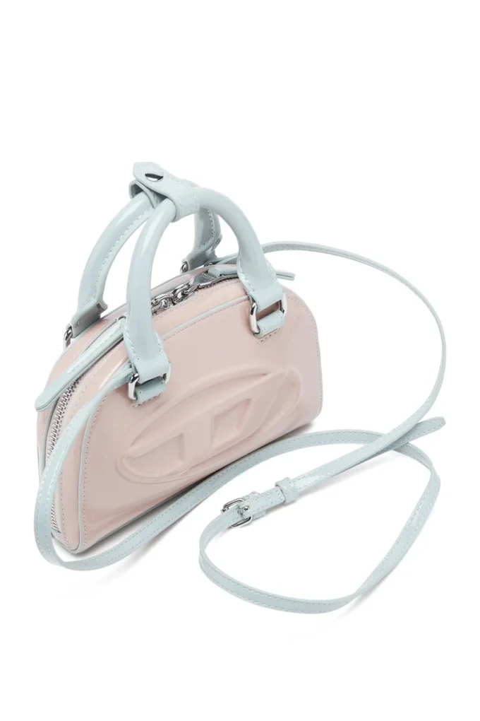 1dr dome crossbody xs 1DR Dome-Mini crossbody bag with naplak effect 1dr dome crossbody xs 1DR Dome-Mini crossbody bag with naplak effect