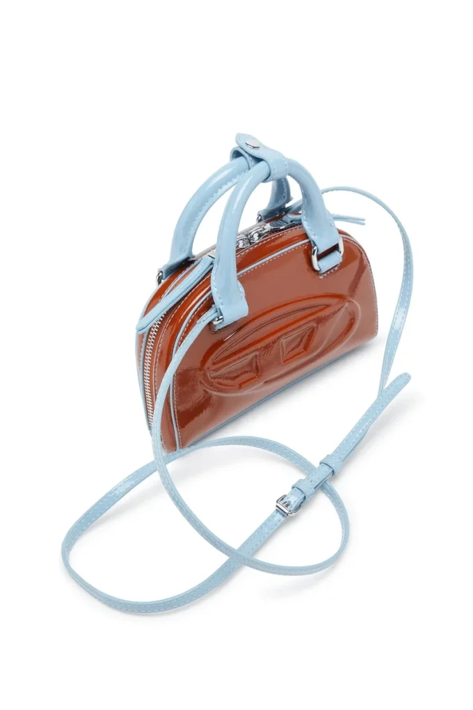 1dr dome crossbody xs 1DR Dome-Mini crossbody bag with naplak effect 1dr dome crossbody xs 1DR Dome-Mini crossbody bag with naplak effect