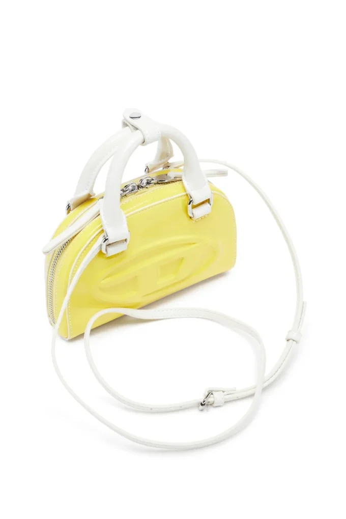 1dr dome crossbody xs 1DR Dome-Mini crossbody bag with naplak effect 1dr dome crossbody xs 1DR Dome-Mini crossbody bag with naplak effect