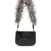 1dr twin 1DR Twin-Double-pouch shoulder bag in embossed leather 1dr twin 1DR Twin-Double-pouch shoulder bag in embossed leather