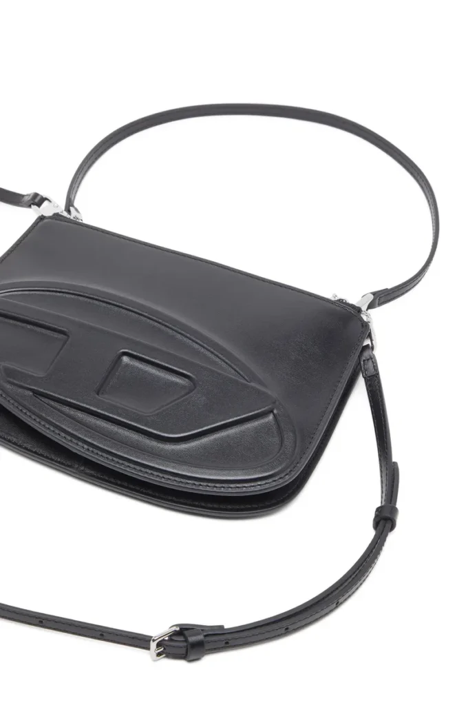 1dr twin 1DR Twin-Double-pouch shoulder bag in printed leather 1dr twin 1DR Twin-Double-pouch shoulder bag in printed leather