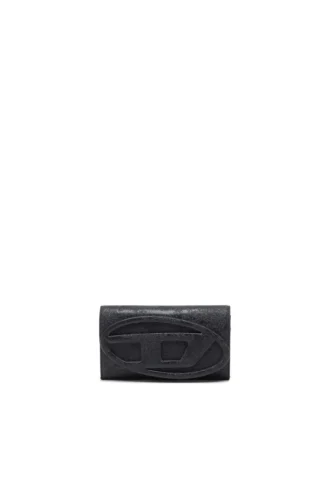1dr wallet strap Wallet purse in glitter-camo Lurex