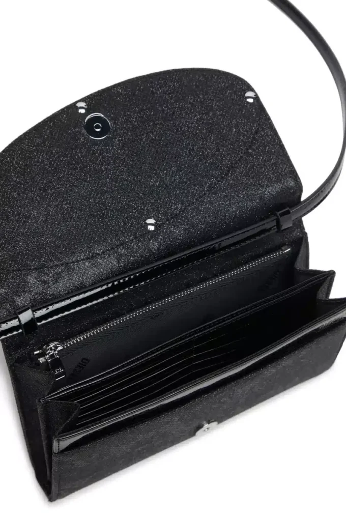1dr wallet strap Wallet purse in glitter-camo Lurex 1dr wallet strap Wallet purse in glitter-camo Lurex