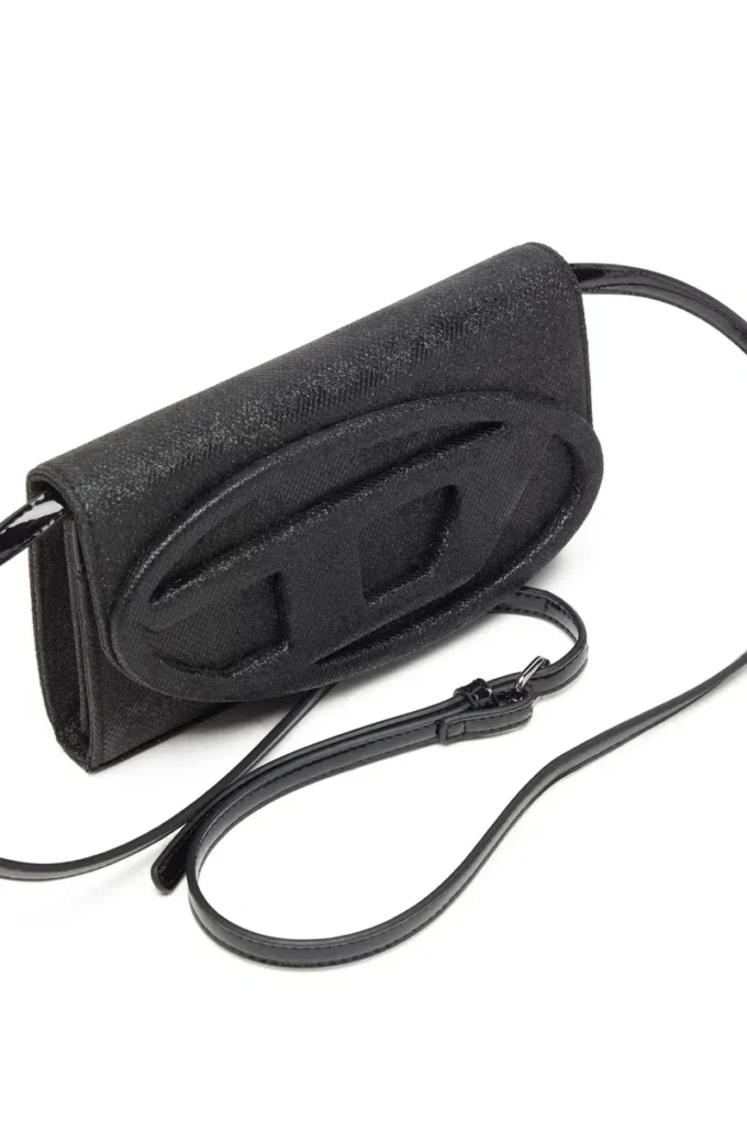 1dr wallet strap Wallet purse in glitter-camo Lurex 1dr wallet strap Wallet purse in glitter-camo Lurex