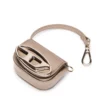 1dr xxs Bag charm in metallic leather