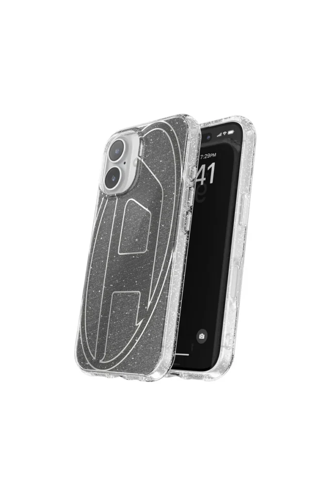 60147 aop case Oval D Glitter Case for iP 16