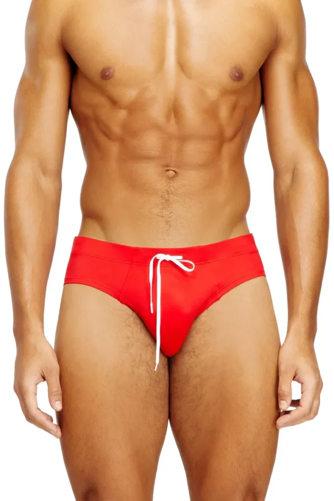 alfie-d-core Lycra swimsuit with back logo alfie-d-core Lycra swimsuit with back logo