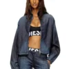 allison-d-pop Microfibre sports bra with cut-off logo allison-d-pop Microfibre sports bra with cut-off logo