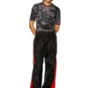 amtee-gael-wt28 Camo-jacquard T-shirt with cloudy print
