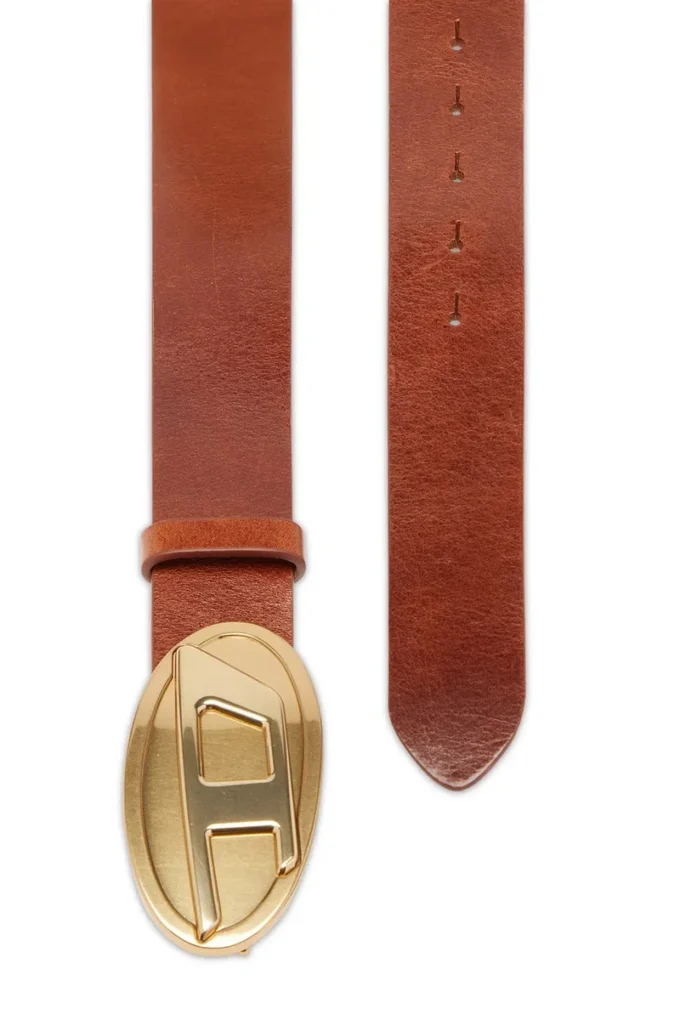 b-1dr 2.0 4 cm leather belt with Oval D plaque b-1dr 2.0 4 cm leather belt with Oval D plaque