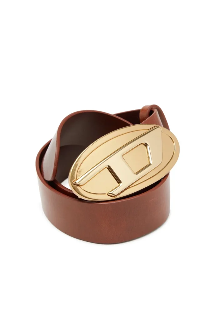 b-1dr 2.0 4 cm leather belt with Oval D plaque b-1dr 2.0 4 cm leather belt with Oval D plaque