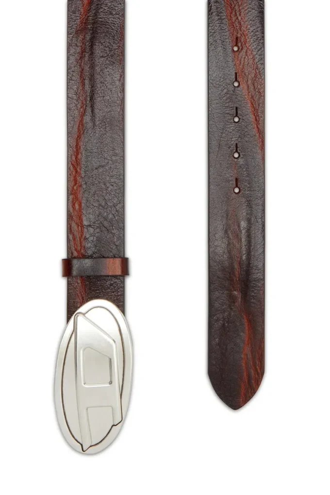 b-1dr 2.0 4cm belt in waxed leather b-1dr 2.0 4cm belt in waxed leather