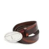 b-1dr 2.0 4cm belt in waxed leather b-1dr 2.0 4cm belt in waxed leather