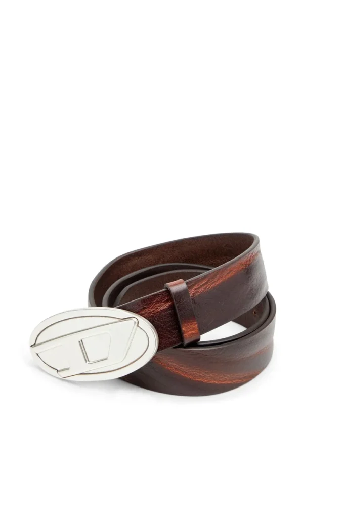 b-1dr 2.0 4cm belt in waxed leather b-1dr 2.0 4cm belt in waxed leather