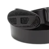b-1dr 2.0 full rocks 4cm leather belt with rhinestone Oval D buckle