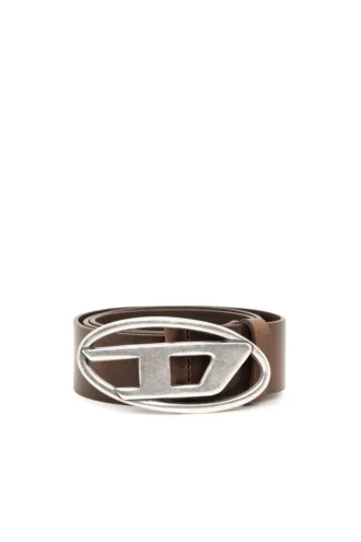b-1dr 3.9cm leather belt with D buckle