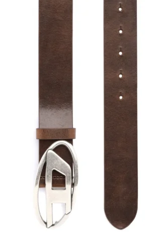 b-1dr 3.9cm leather belt with D buckle