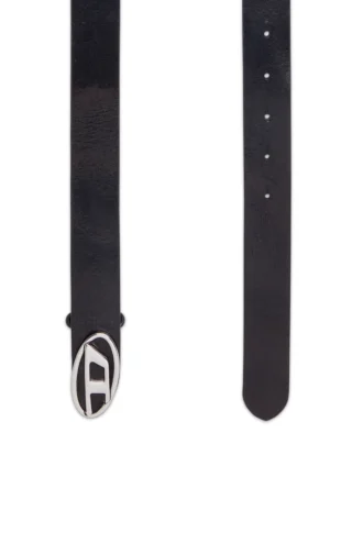 b-1dr-layer 2.9cm leather belt with oval d logo