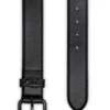 b-1dr oval d loop 3.9cm logo-plaque embellished leather belt b-1dr oval d loop 3.9cm logo-plaque embellished leather belt