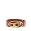 b-1dr w 4 cm leather belt with Oval D buckle